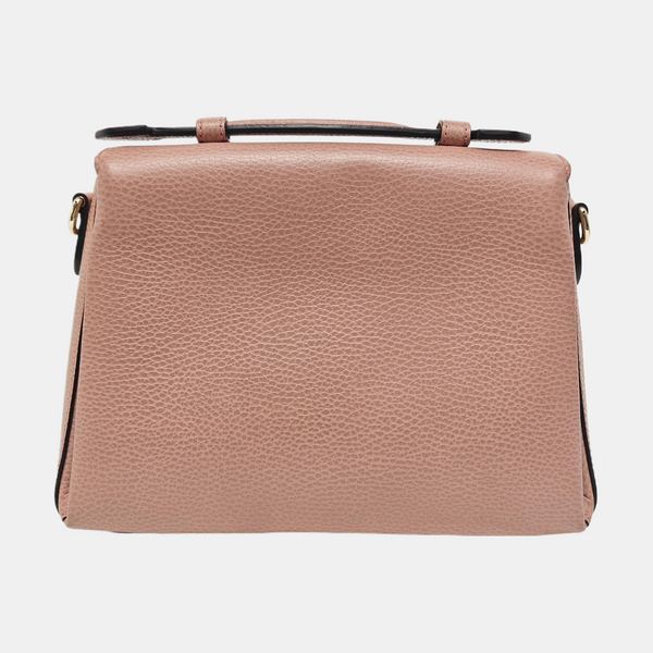 Interlocking G Large Calfskin Pink