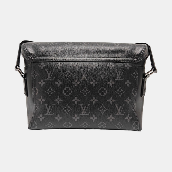 VOYAGER PM Monogram Coated Canvas Black