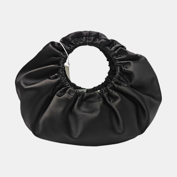 Fabric Top Handle Bag Small Black