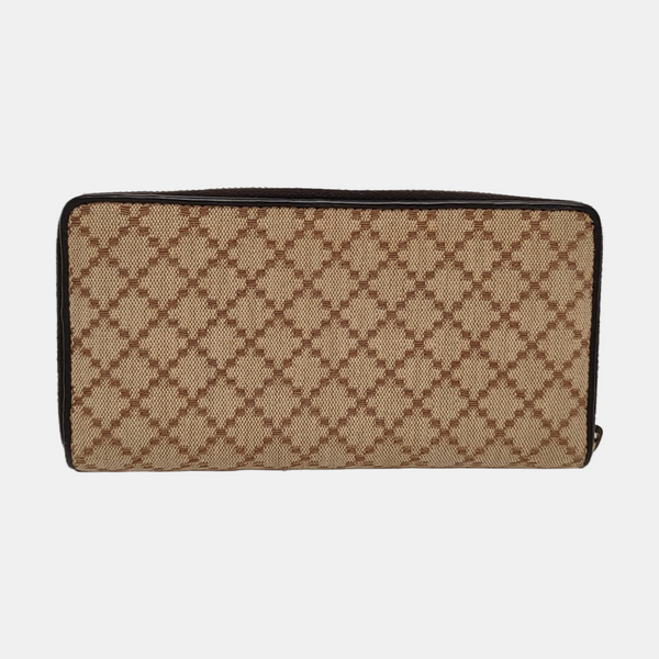 Canvas Wallet Brown