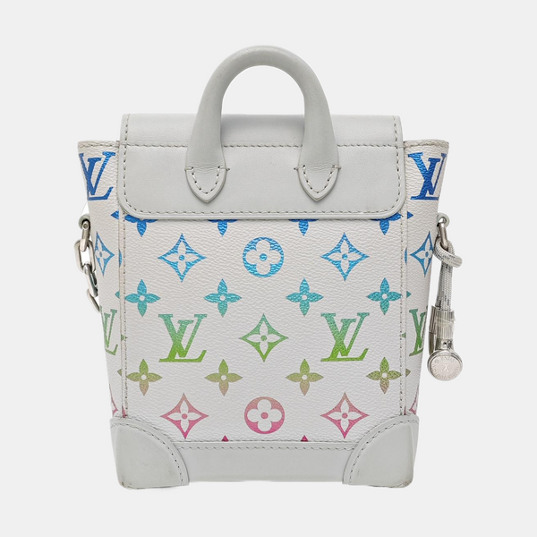 STEAMER MM Monogram Coated Canvas Gray