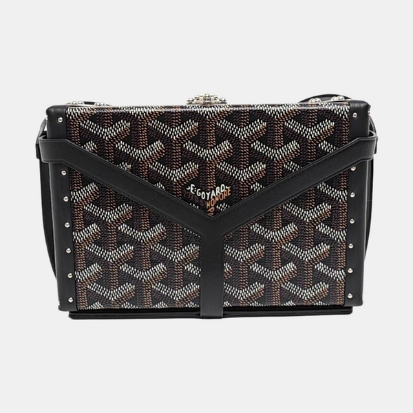Minaudière Coated Canvas Black