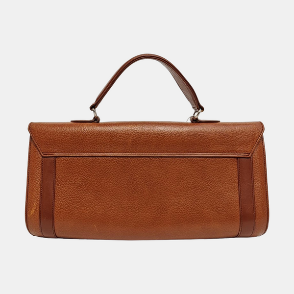 Calfskin Shoulder Bag Brown