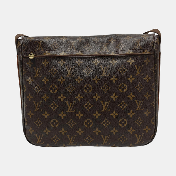 VINTAGE BEAUBOURG Monogram Coated Canvas Brown