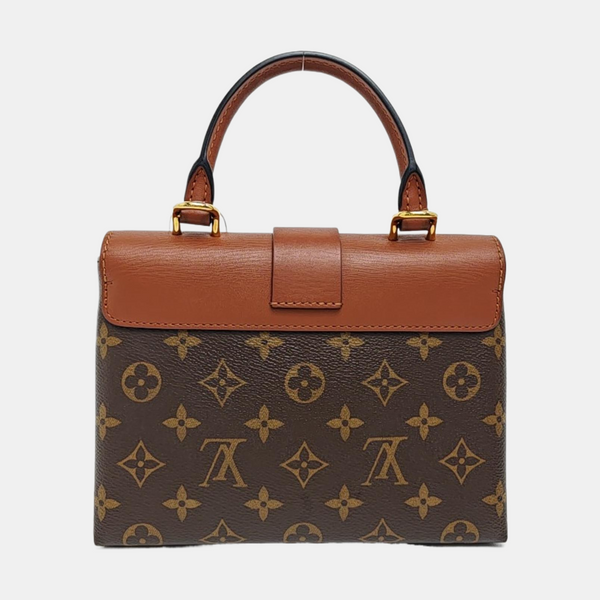 LOCKY BB Monogram Coated Canvas Brown