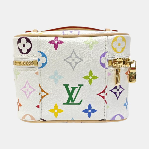 LV × TM NICE Monogram Coated Canvas White