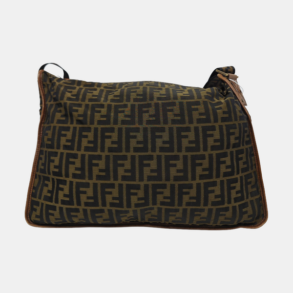 Canvas Shoulder Bag Brown