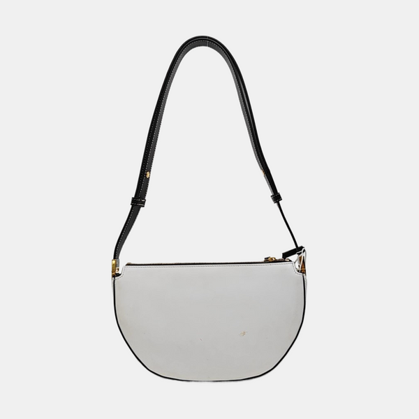Olympia Mini Piel de Becerro Blanco