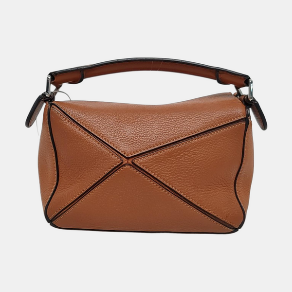 Puzzle Mini Calfskin Brown