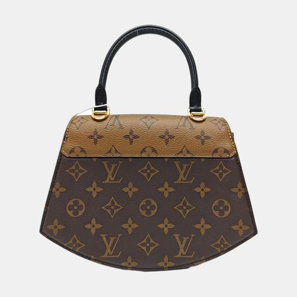 Monogram Coated Canvas Shoulder Bag Super Mini Brown