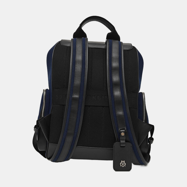 Fabric Backpack Large Blue