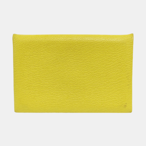 Calvi Chèvre Mysore Yellow Card Holder