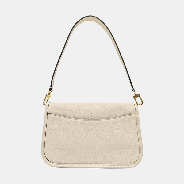 DIANE Monogram Calfskin Beige