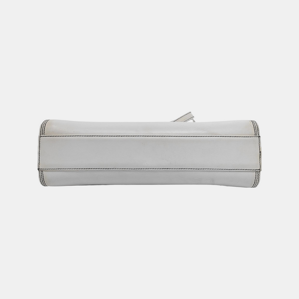 Quilted Calfskin White