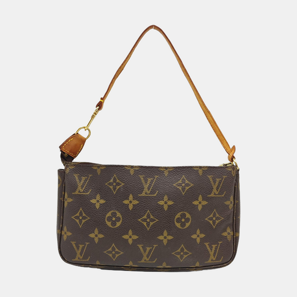 ACCESORIOS Lona Monogram Revestida Marrón