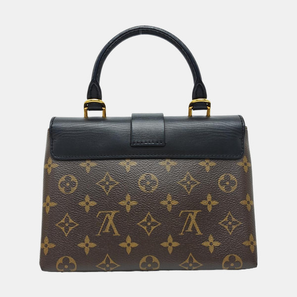 LOCKY BB Monogram Coated Canvas Brown