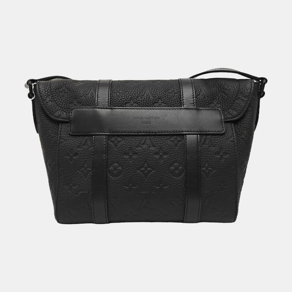 CHRISTOPHER Monogram Calfskin Black