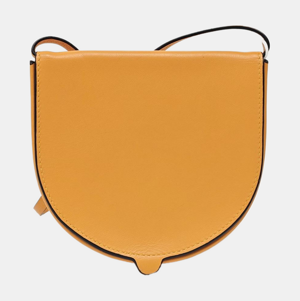 Heel Small Calfskin Orange