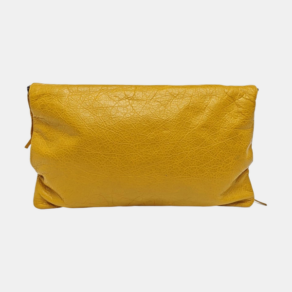 Classic City Small Lambskin Yellow