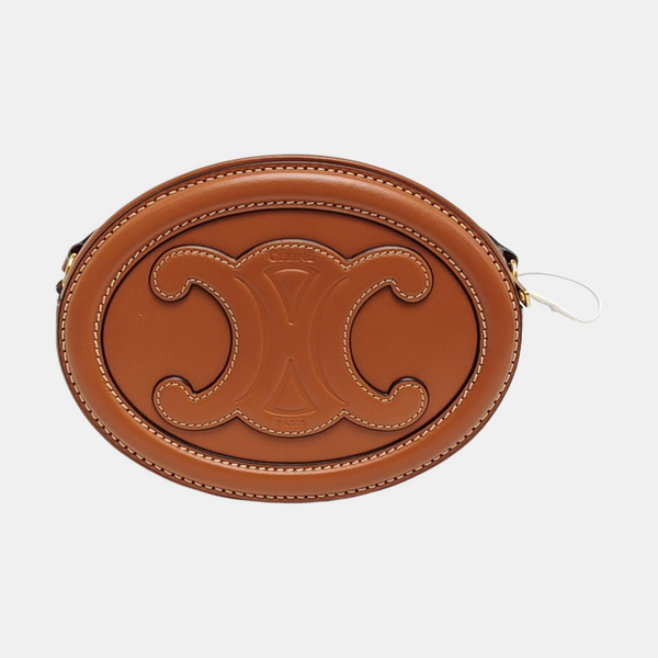 TRIOMPHE Small Calfskin Brown