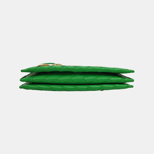 The Pouch Mini Lambskin Green