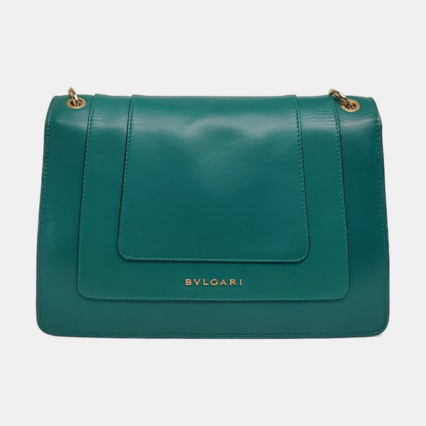 SERPENTI FOREVER Medium Calfskin Green
