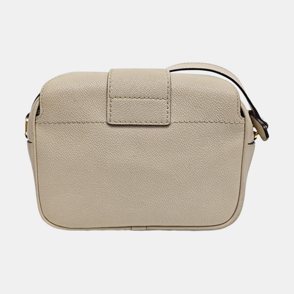 Buckle Calfskin Beige