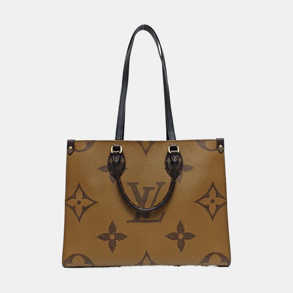 ONTHEGO MM Lona Monogram Revestida Marrón