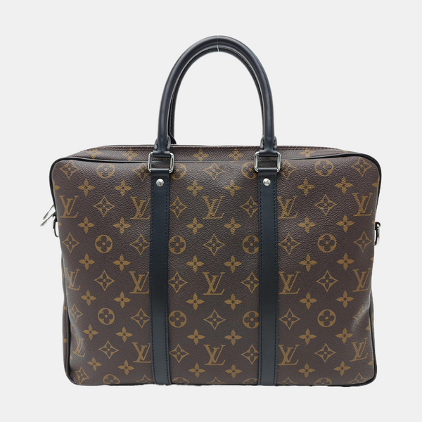 PORTE-DOCUMENTS PM Monogram Coated Canvas Brown