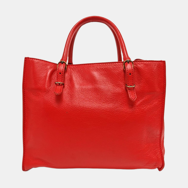 Papier Calfskin Red