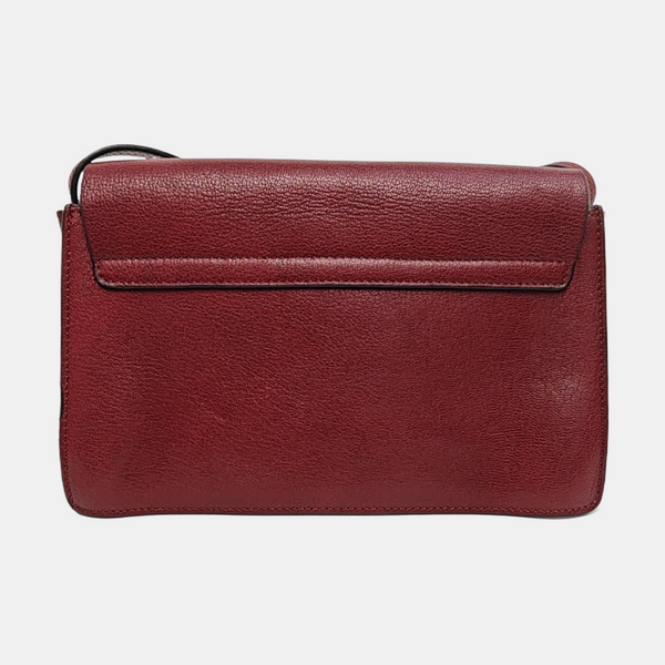Authenticated pre-owned Faye Small Calfskin Red - Shoulder Bag at Looply