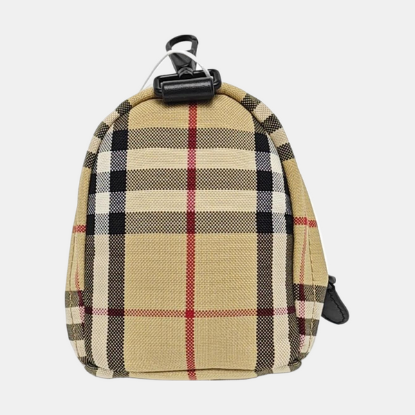 Canvas Coin Purse Beige