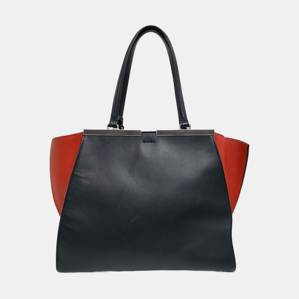 Authenticated pre-owned 3Jours Calfskin Black - Tote Bag at Looply