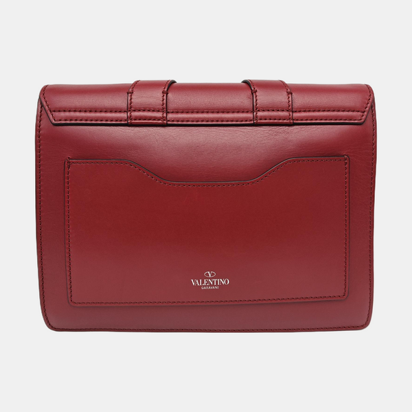 Calfskin Clutch Red