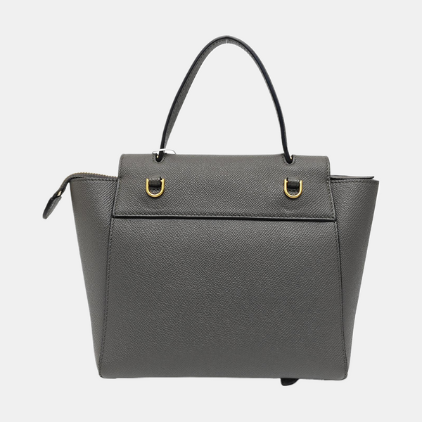 BELT Nano Calfskin Gray
