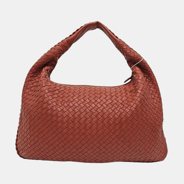 Veneta Large Calfskin Brown