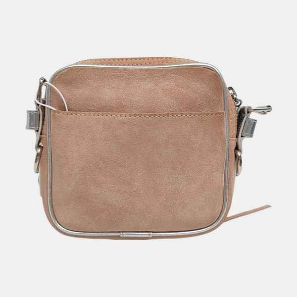 Suede Shoulder Bag Pink
