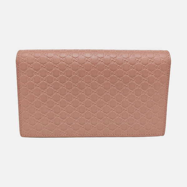 Microguccissima Monogram Calfskin Pink