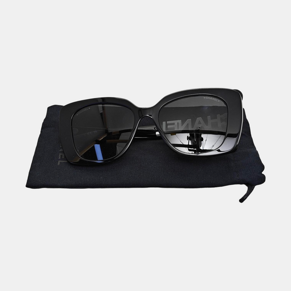 Synthetic Sunglasses Black
