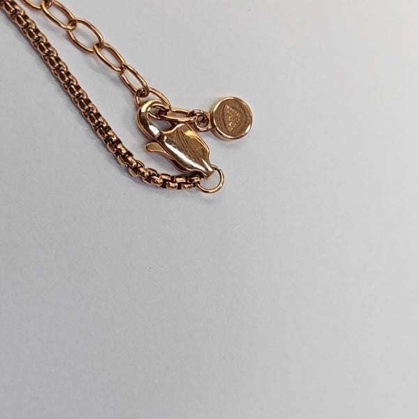 Stainless Steel Rose Gold Necklace