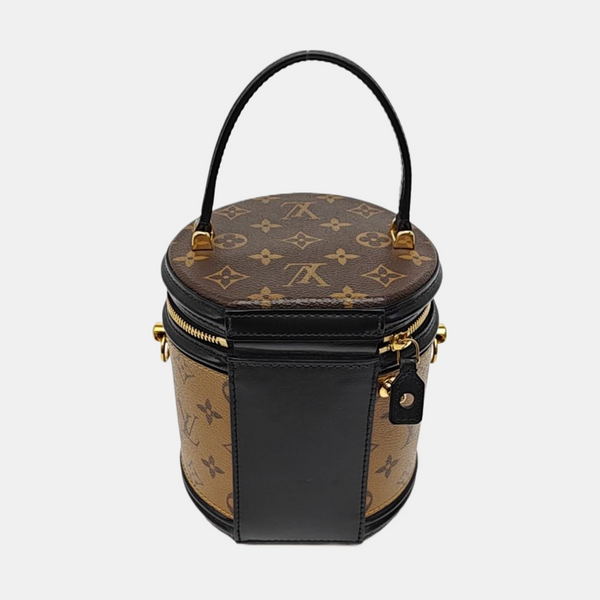 CANNES PM Monogram Coated Canvas Brown