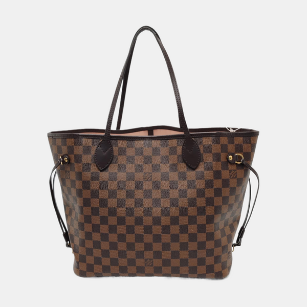 NEVERFULL MM Damier Ebene Coated Canvas Brown