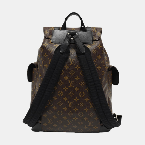 CHRISTOPHER PM Monogram Coated Canvas Brown