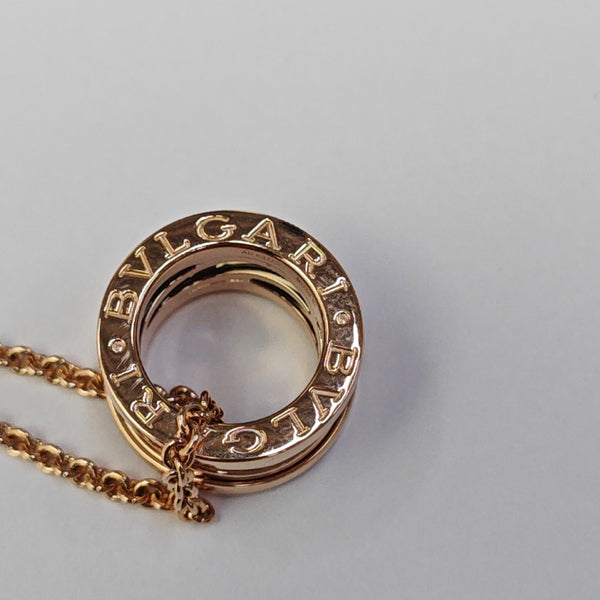 B.ZERO1 18k Rose Gold Necklace