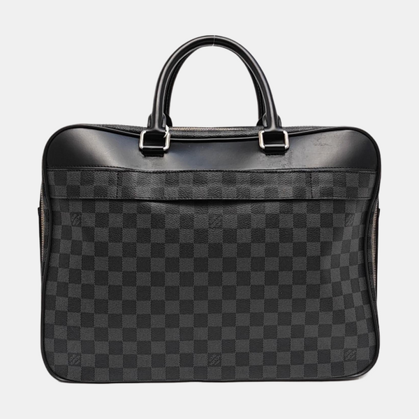 PORTE-DOCUMENTS GM Damier Graphite Coated Canvas Gray