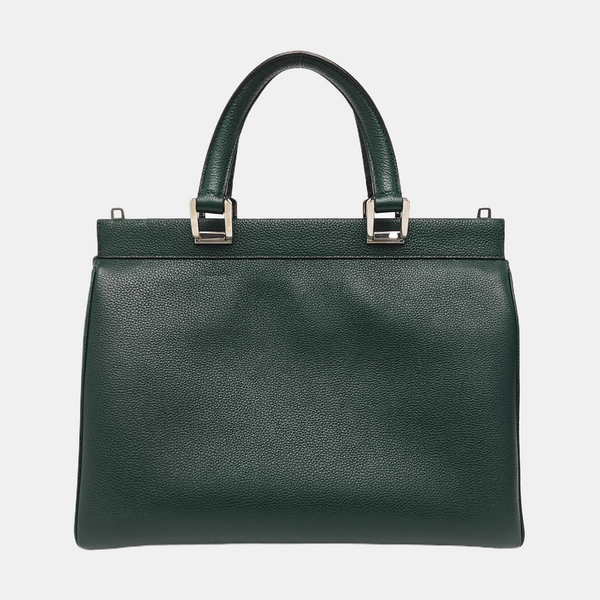 Zumi Medium Calfskin Green