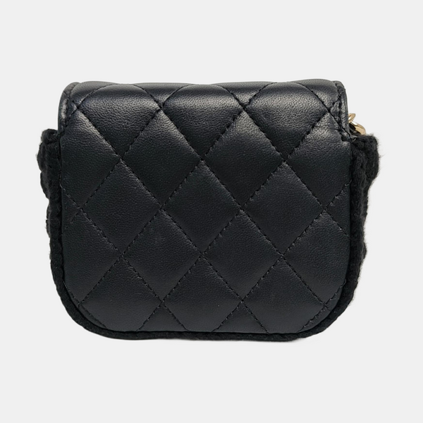 Quilted Lambskin Black