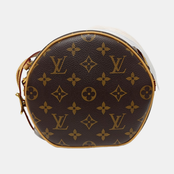 BOITE CHAPEAU PM Monogram Coated Canvas Brown