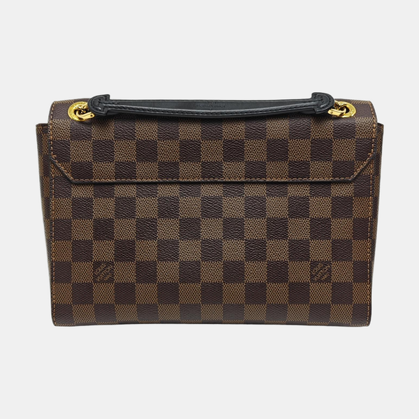 VAVIN PM Damier Ebene Coated Canvas Brown