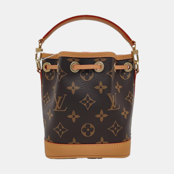 VIVIENNE Monogram Coated Canvas Brown